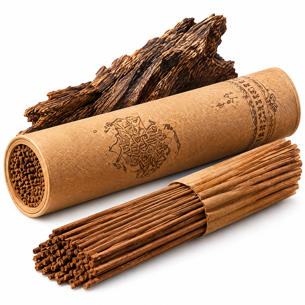 Traditional Incense Sticks with Decorative Kraft Tube — Main finish
